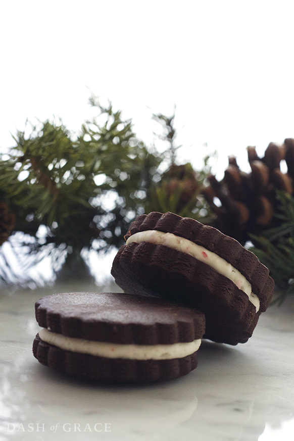 Homemade Candy Cane Oreos Recipe