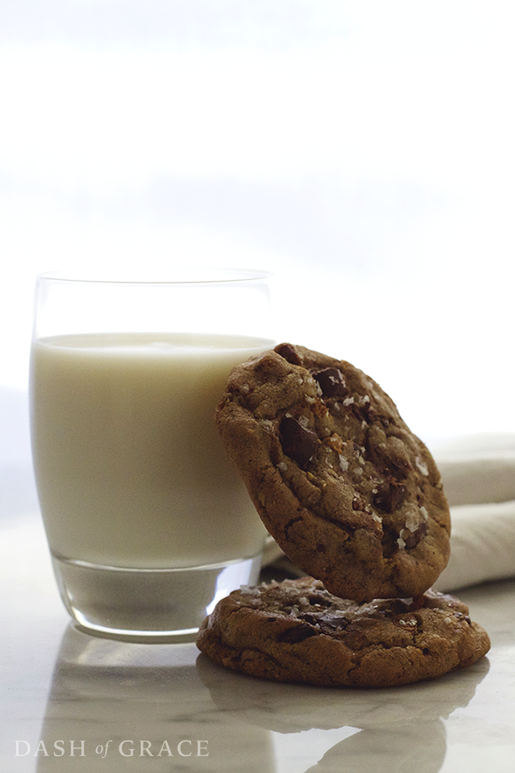 Salted English Toffee Cookies Recipe