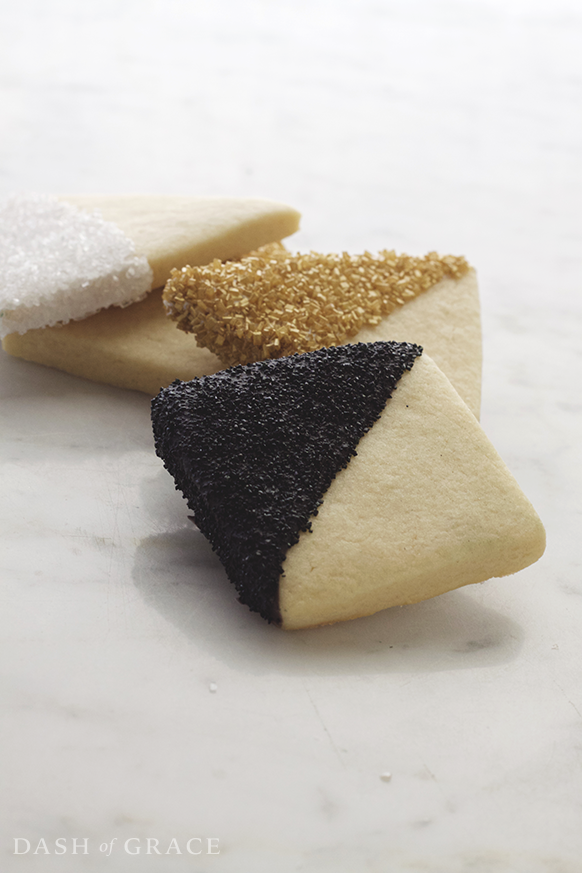 Geometric Sparkle Sugar Cookies Recipe