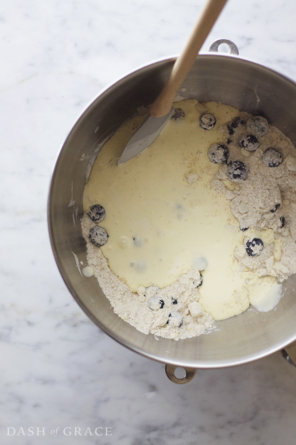 Lemon Blueberry Scones Recipe