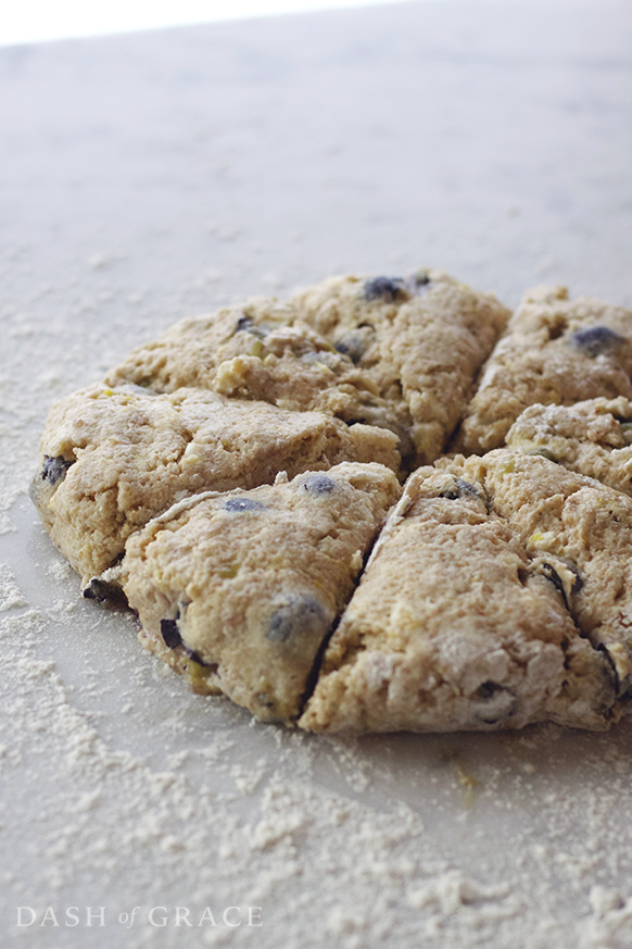 Lemon Blueberry Scones Recipe