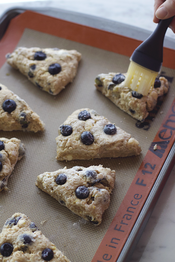 Lemon Blueberry Scones Recipe