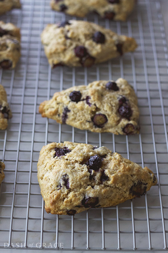 Lemon Blueberry Scones Recipe