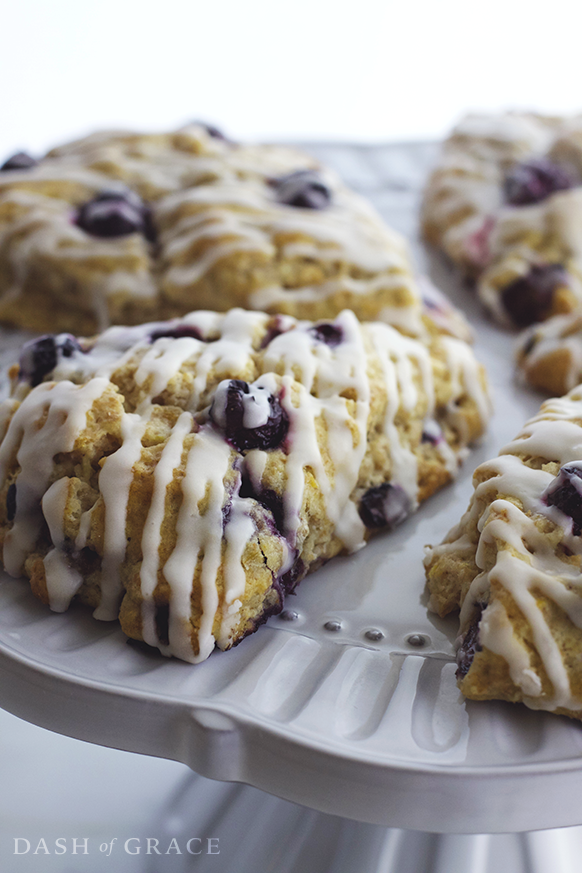 Lemon Blueberry Scones Recipe