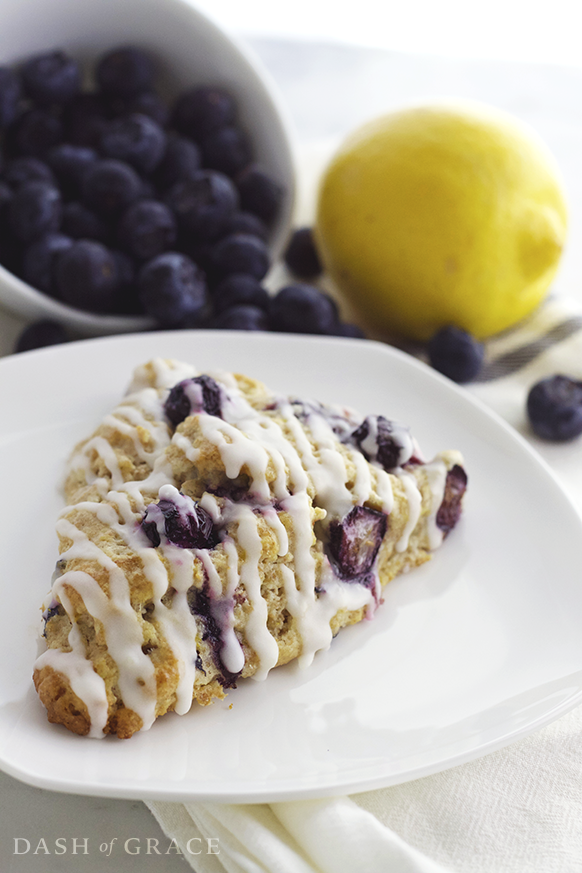 Lemon Blueberry Scones Recipe