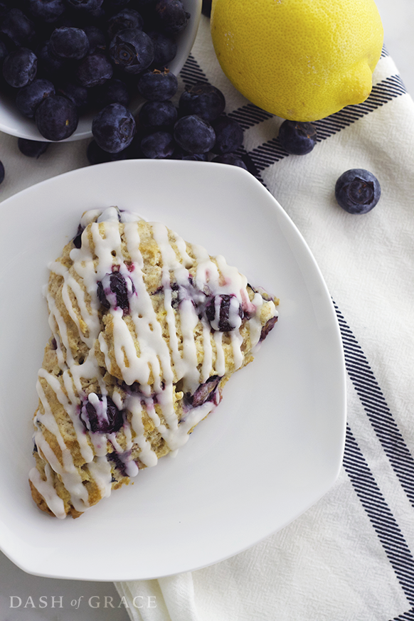 Lemon Blueberry Scones Recipe