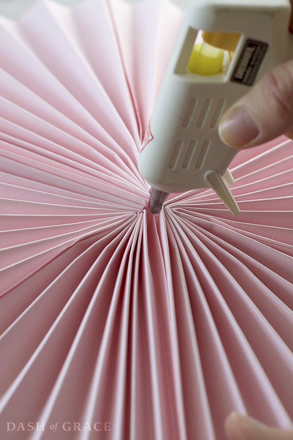 Paper Fan and Paper Rosette DIY