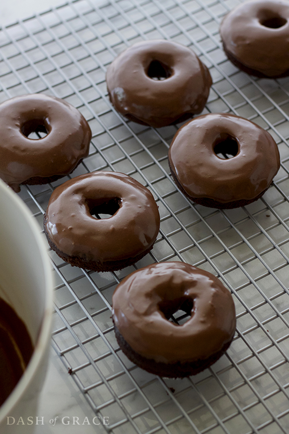 Nutella Dark Chocolate Salted Pretzel Donuts Recipe