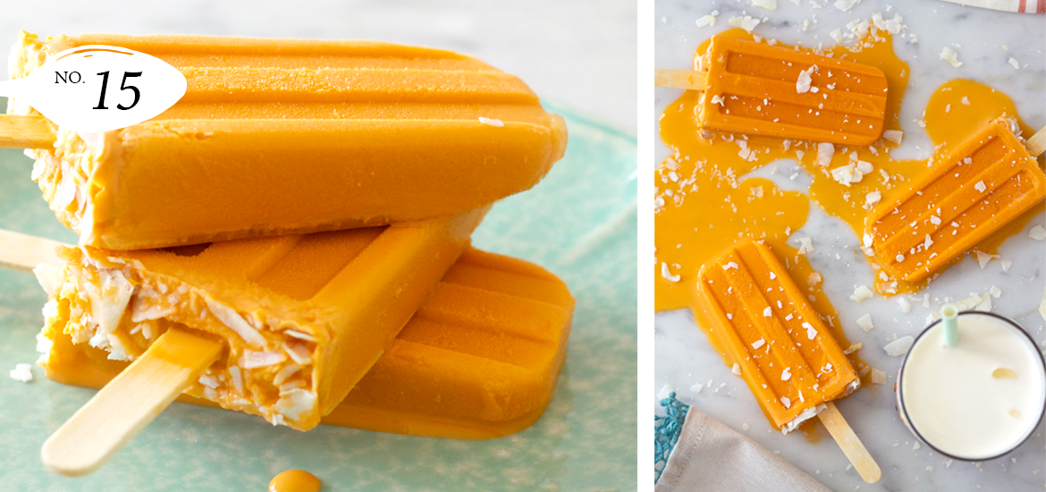 Thai Iced Tea Pops