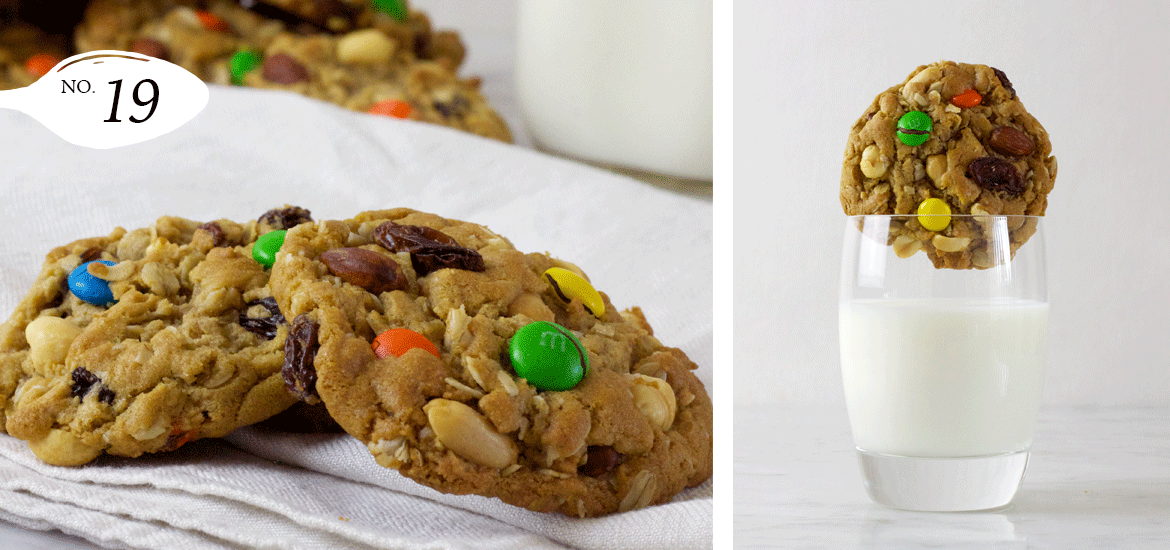Monster Mountain Trail Mix Cookies