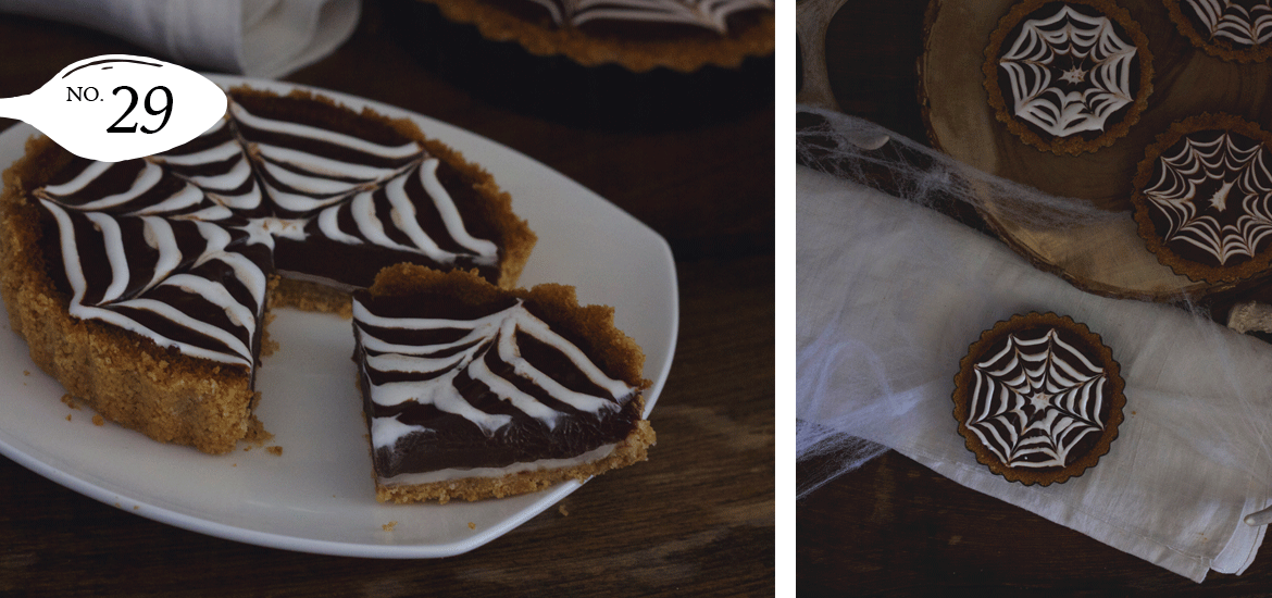 Spooky S’mores Spider Web Tarts