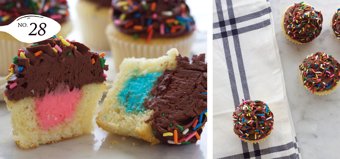 Classic Yellow Cupcakes with Chocolate Frosting  (and an important announcement!)